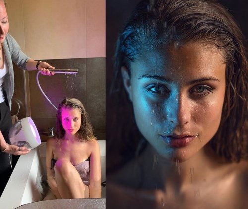 Немецкий фотограф делает залипательные портреты девушек и делится закадровыми снимками (11 фото)