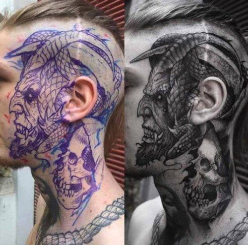 Самые необычные татуировки из всех, что вы до сих пор видели (19 фото)